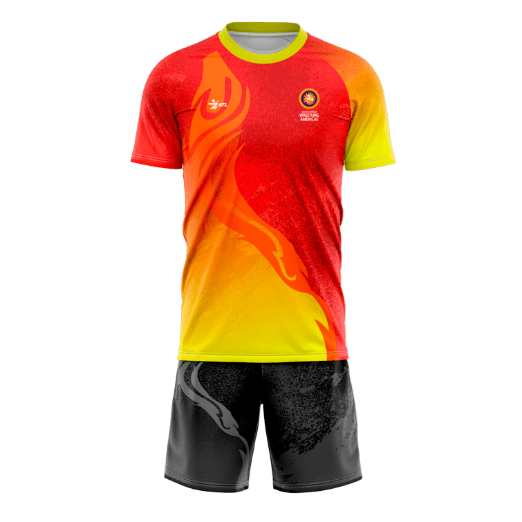 Image of Спортивный рашгард комплект для борьбы